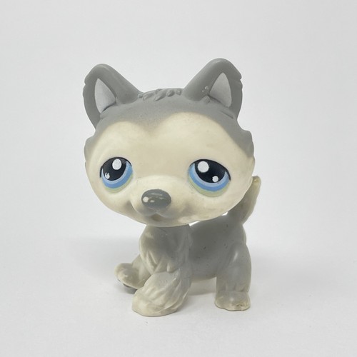 Lps husky dog littlest pet - lps,
