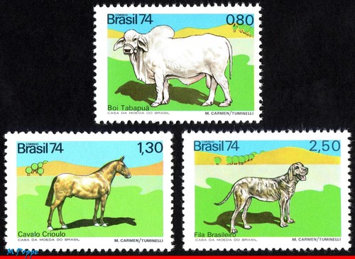 1367 brasile 1974 animali - 1974,